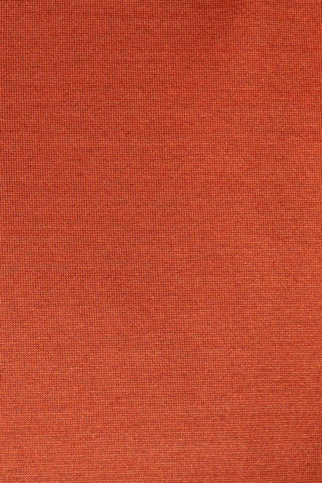 CANALI | V-Neck Polo | Burnt Orange