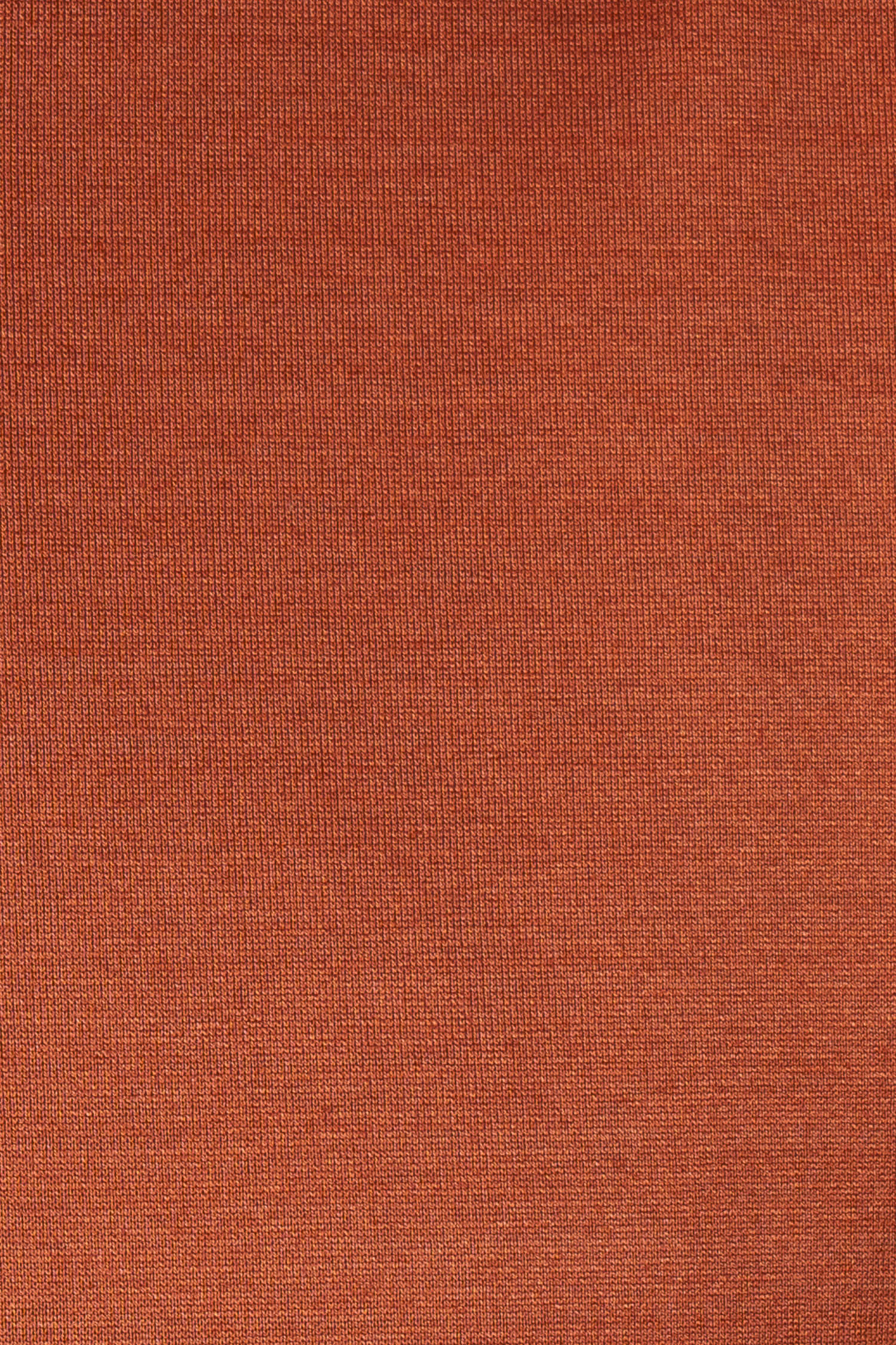 CANALI | V-Neck Polo | Burnt Orange