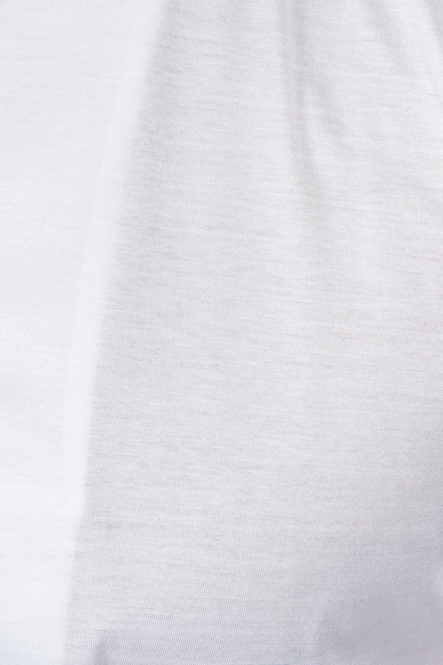 CANALI | Jersey Shirt Spread Collar | White