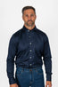 CANALI | Jersey Shirt Spread Collar | Navy