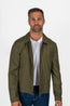 CANALI | Rain Resistant Bomber | Olive