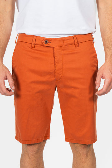 MMX Orange Shorts With 4% Stretch