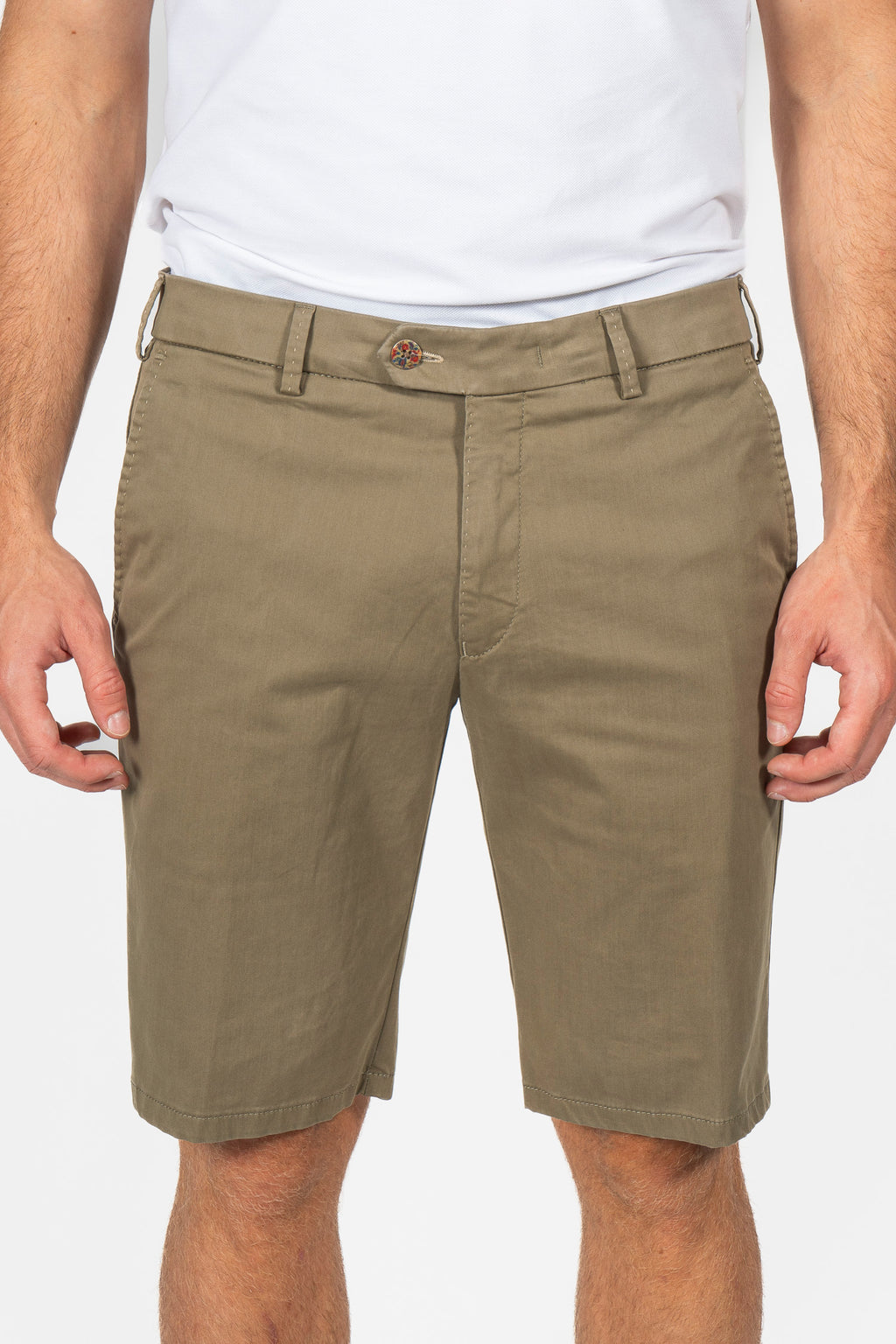 MMX | Shorts With 4% Stretch | Khaki Green