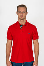 ETRO | Polo With Inner Contrast | Red