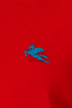 ETRO | Polo With Inner Contrast | Red