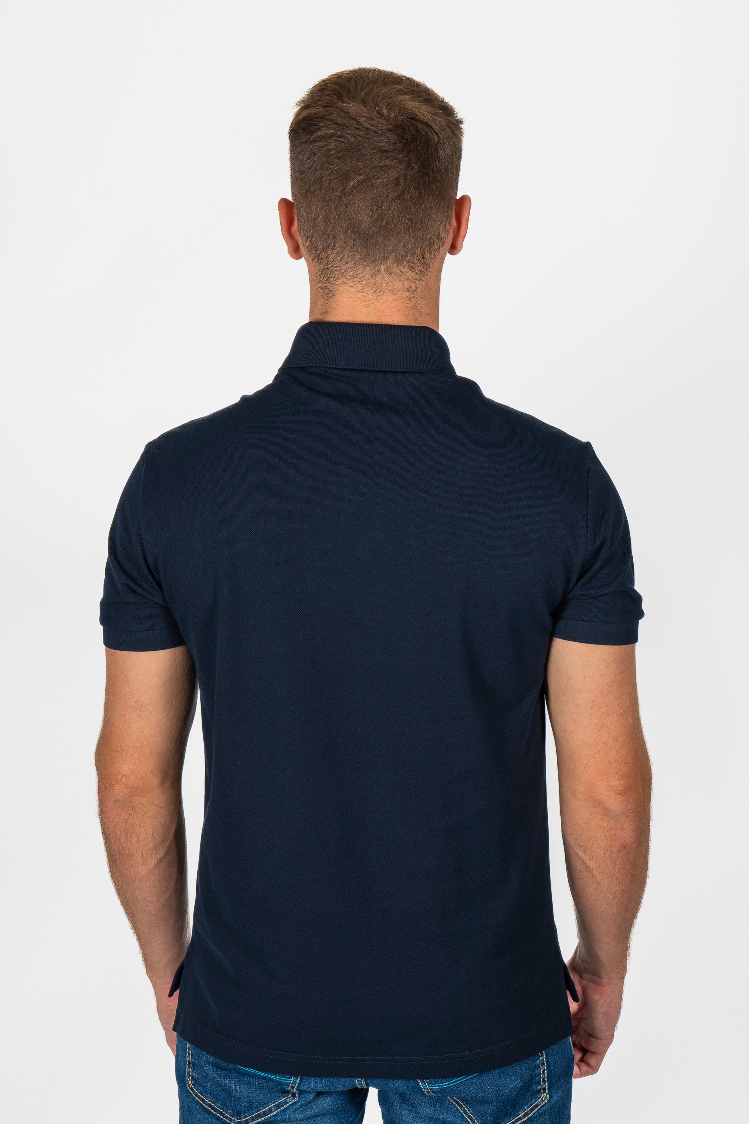 ETRO | Polo With Inner Contrast | Navy