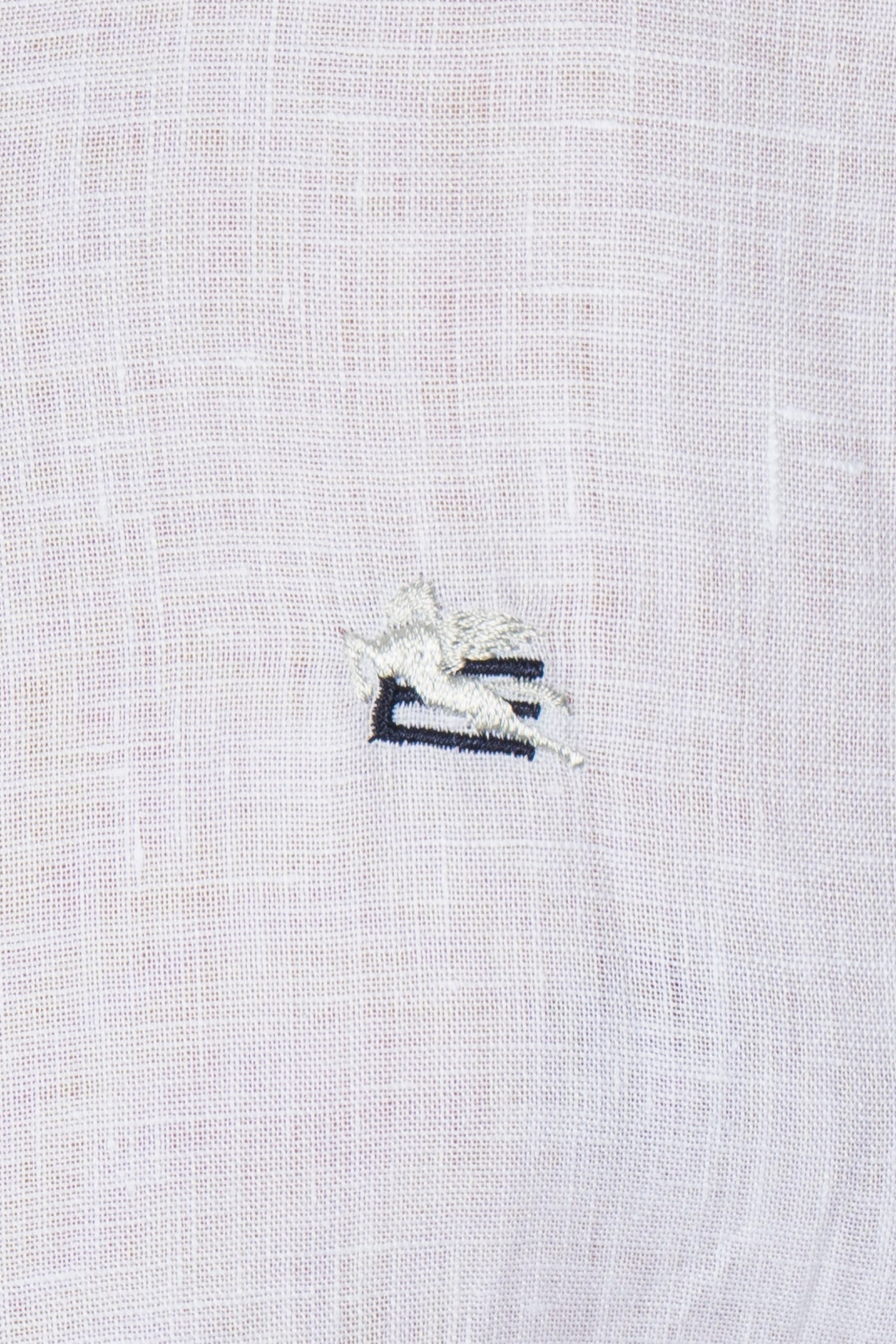 ETRO | Linen Shirt With Logo | White