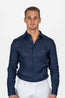 ETRO | Linen Shirt With Logo | Navy