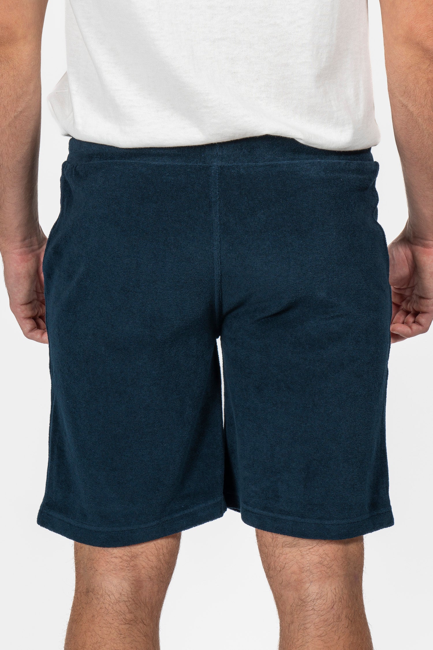 ALTEA | Terry Towelling Shorts | Navy