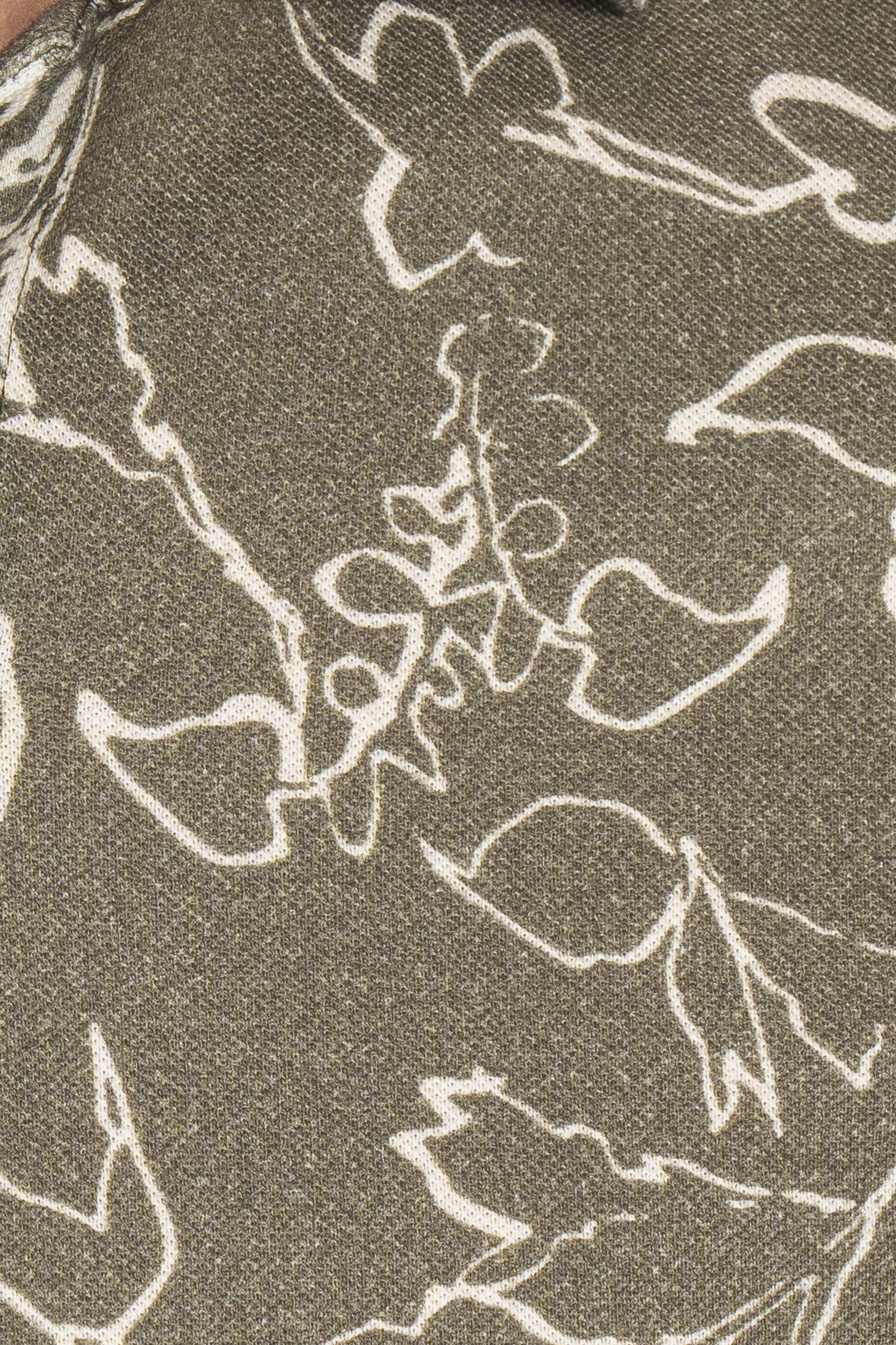 ALTEA | Leaf Polo | Khaki Green