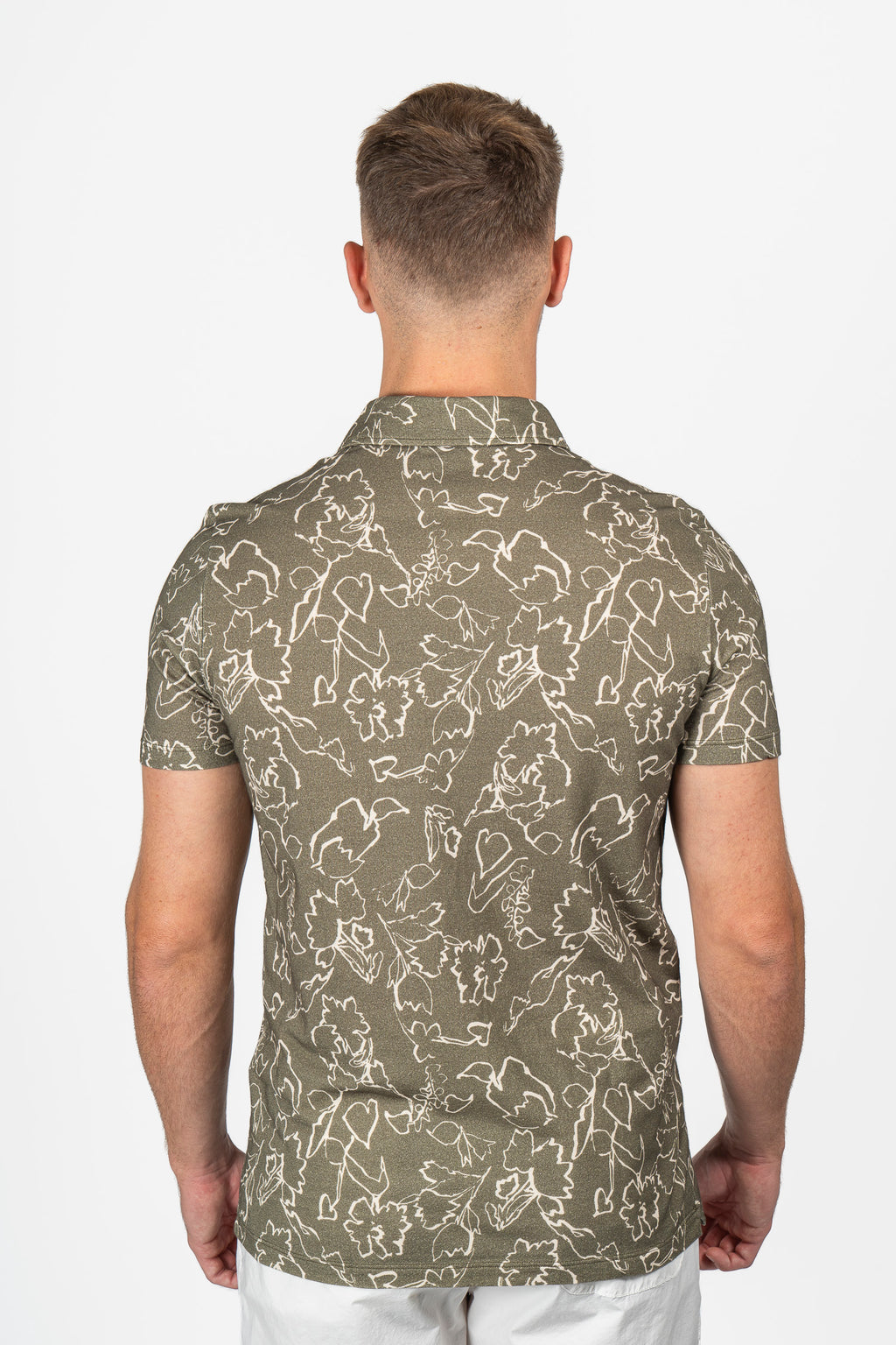 ALTEA | Leaf Polo | Khaki Green