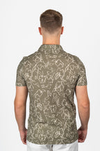 ALTEA | Leaf Polo | Khaki Green
