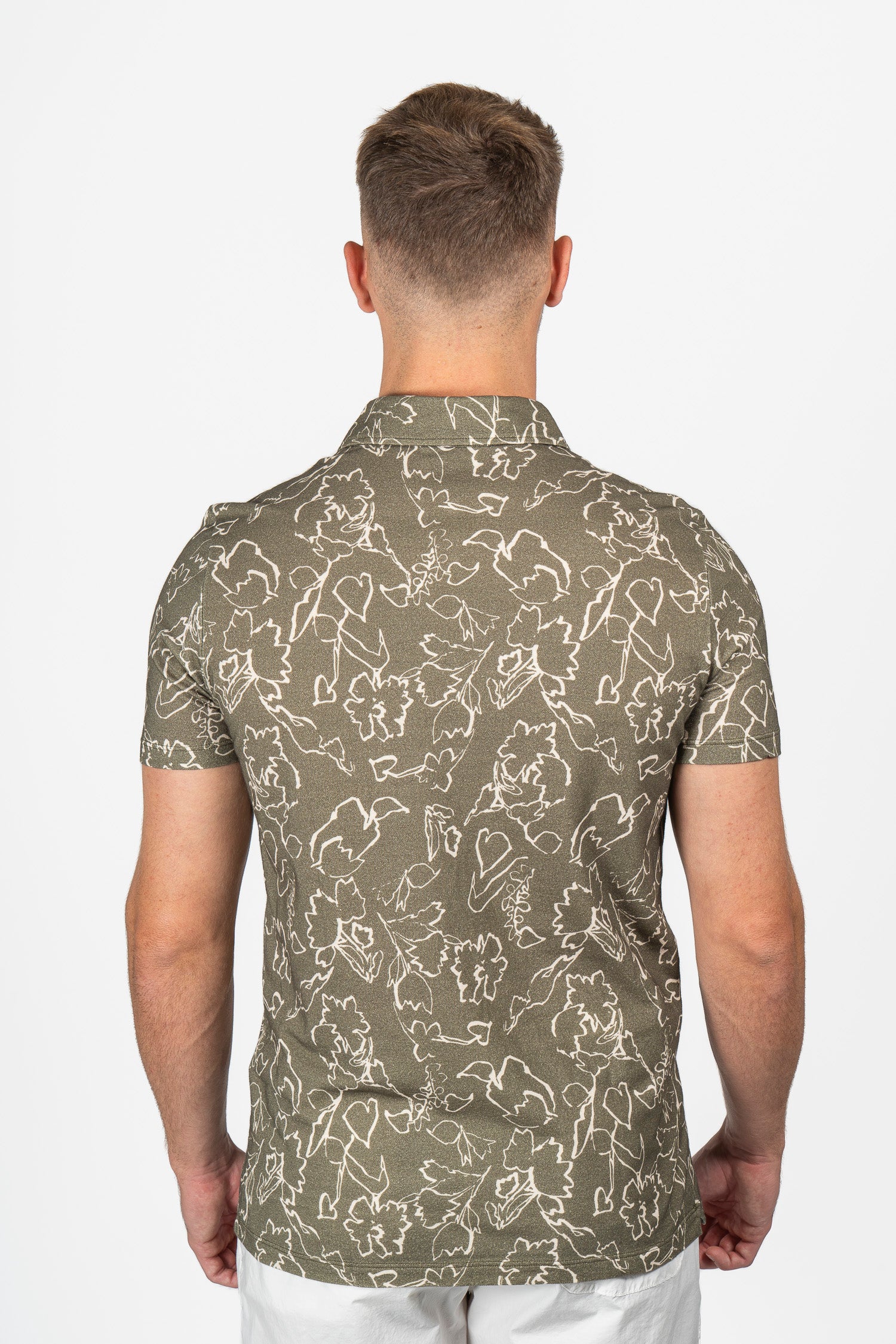 ALTEA | Leaf Polo | Khaki Green