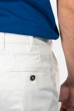 CANALI | 2% Stretch Chino | White