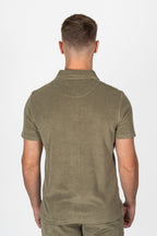 ALTEA | Terry Towelling Polo | Khaki Green