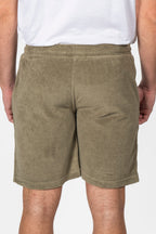 ALTEA | Terry Towelling Shorts | Khaki Green