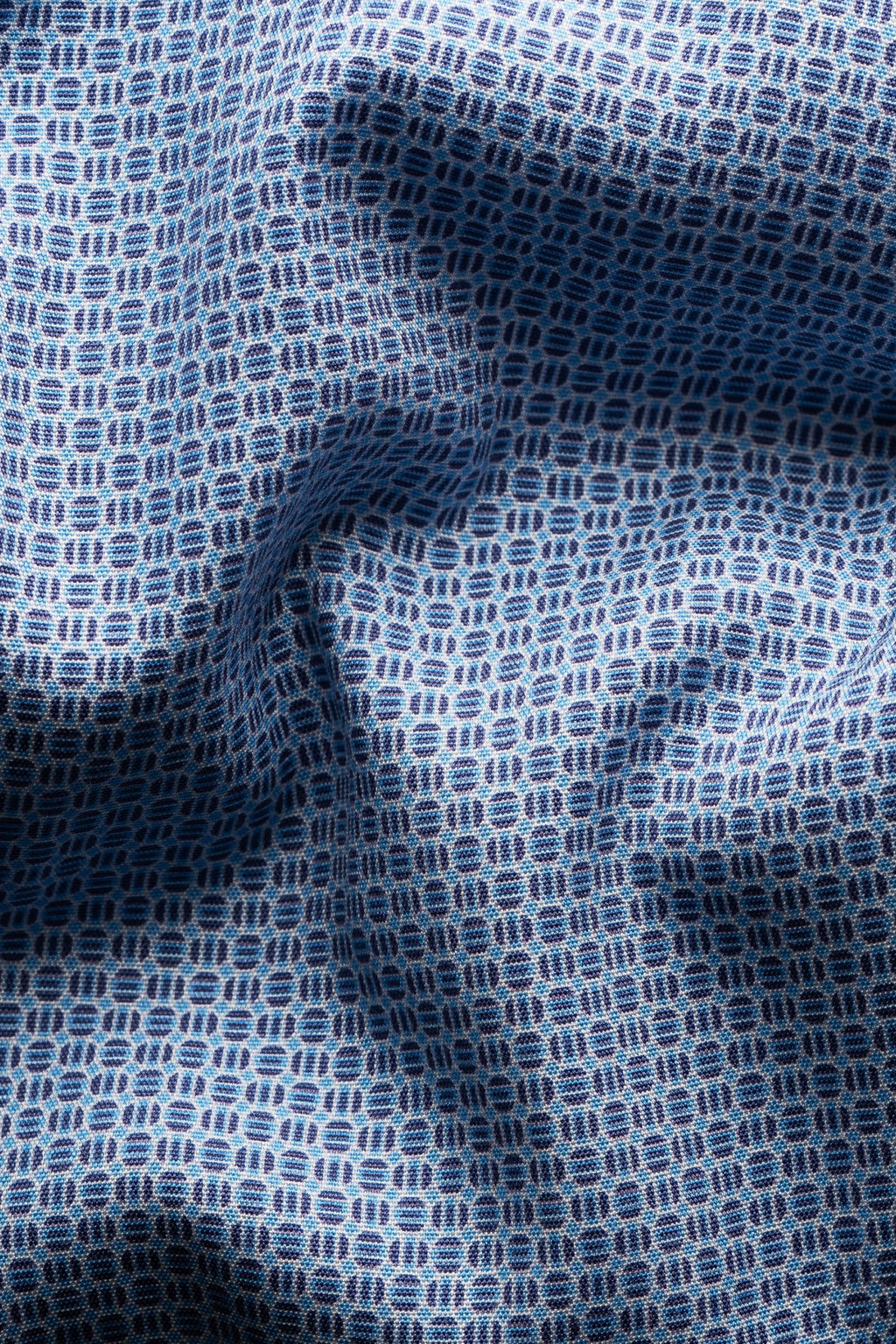 ETON | Tennis Ball Print Shirt | Blue