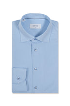 ETON | Stretch Striped Shirt | Sky Blue