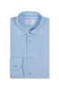 ETON | Stretch Striped Shirt | Sky Blue