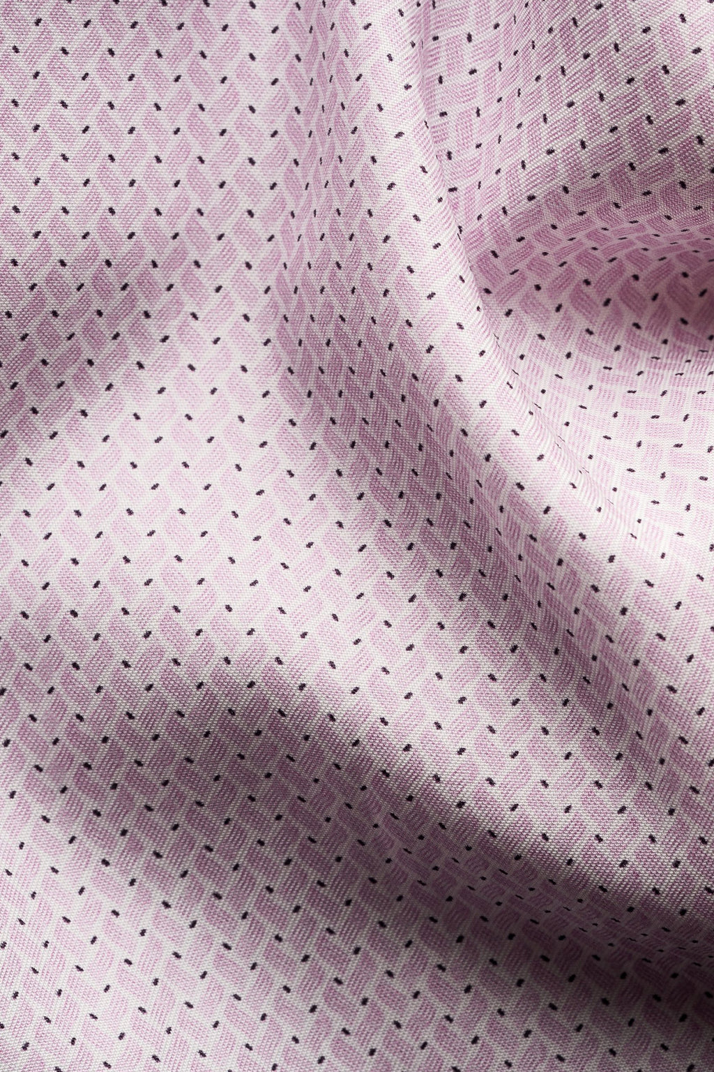 ETON | Geometric Print Shirt | Light Pink