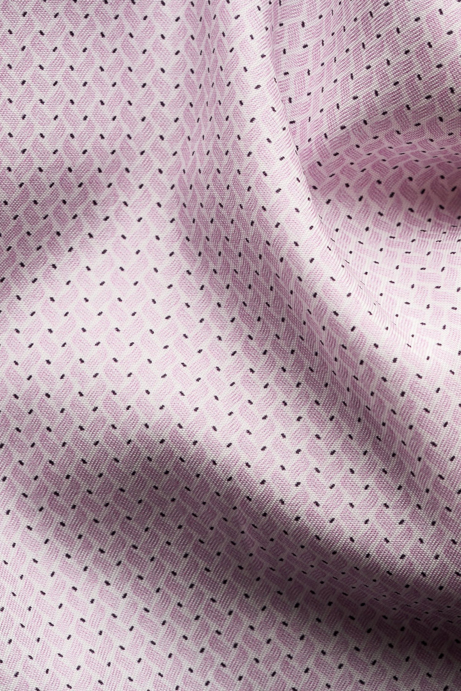 ETON | Geometric Print Shirt | Light Pink
