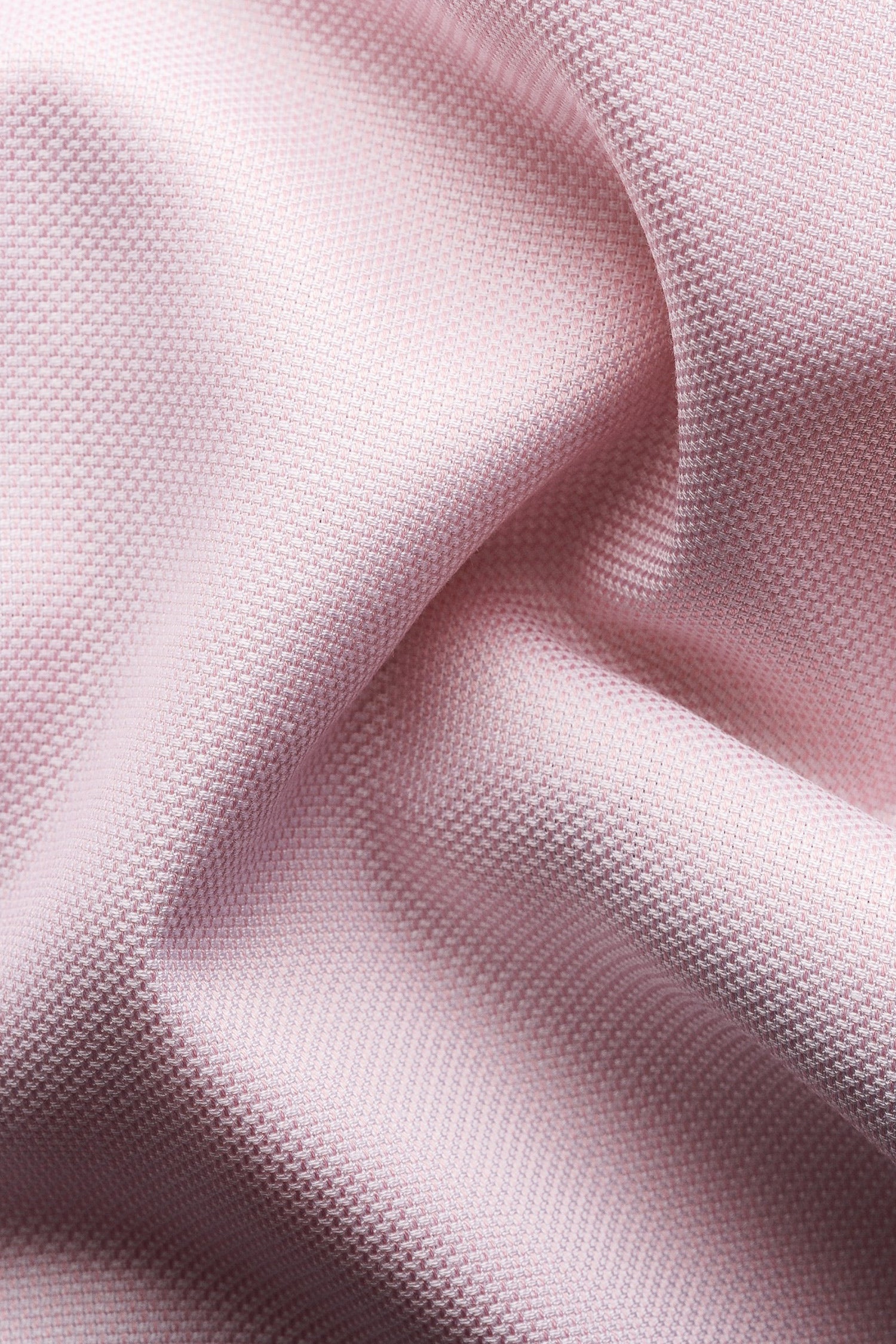 ETON | Textured Shirt Floral Trim | Pink