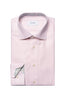 ETON | Textured Shirt Floral Trim | Pink