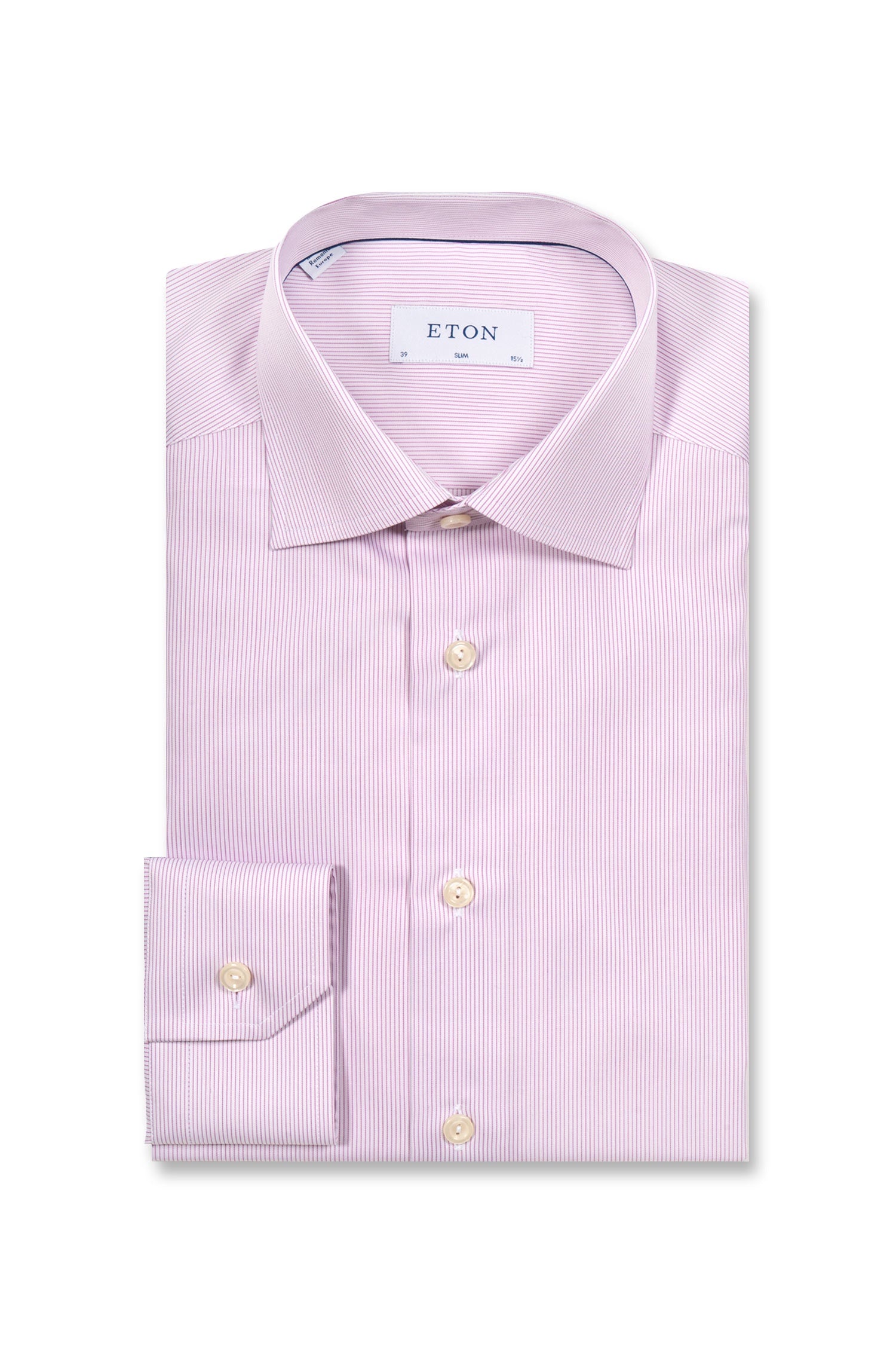 ETON | Striped Shirt | Purple