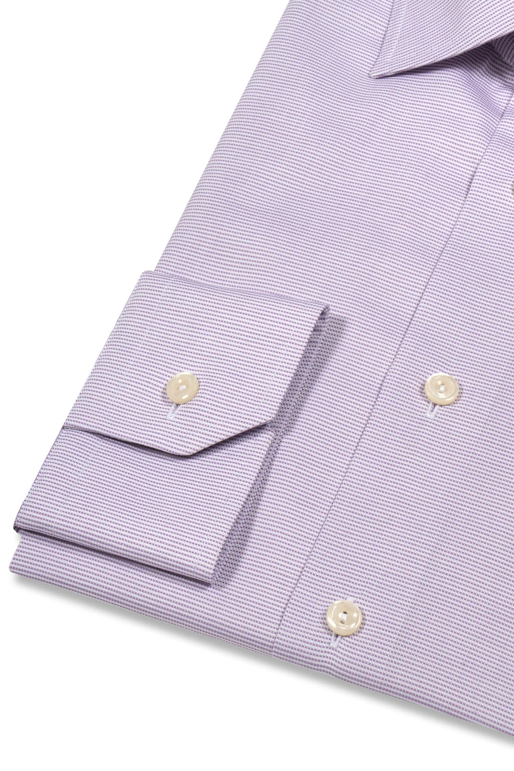 ETON | Horizontal Stripe Shirt | Purple