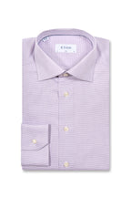 ETON | Horizontal Stripe Shirt | Purple