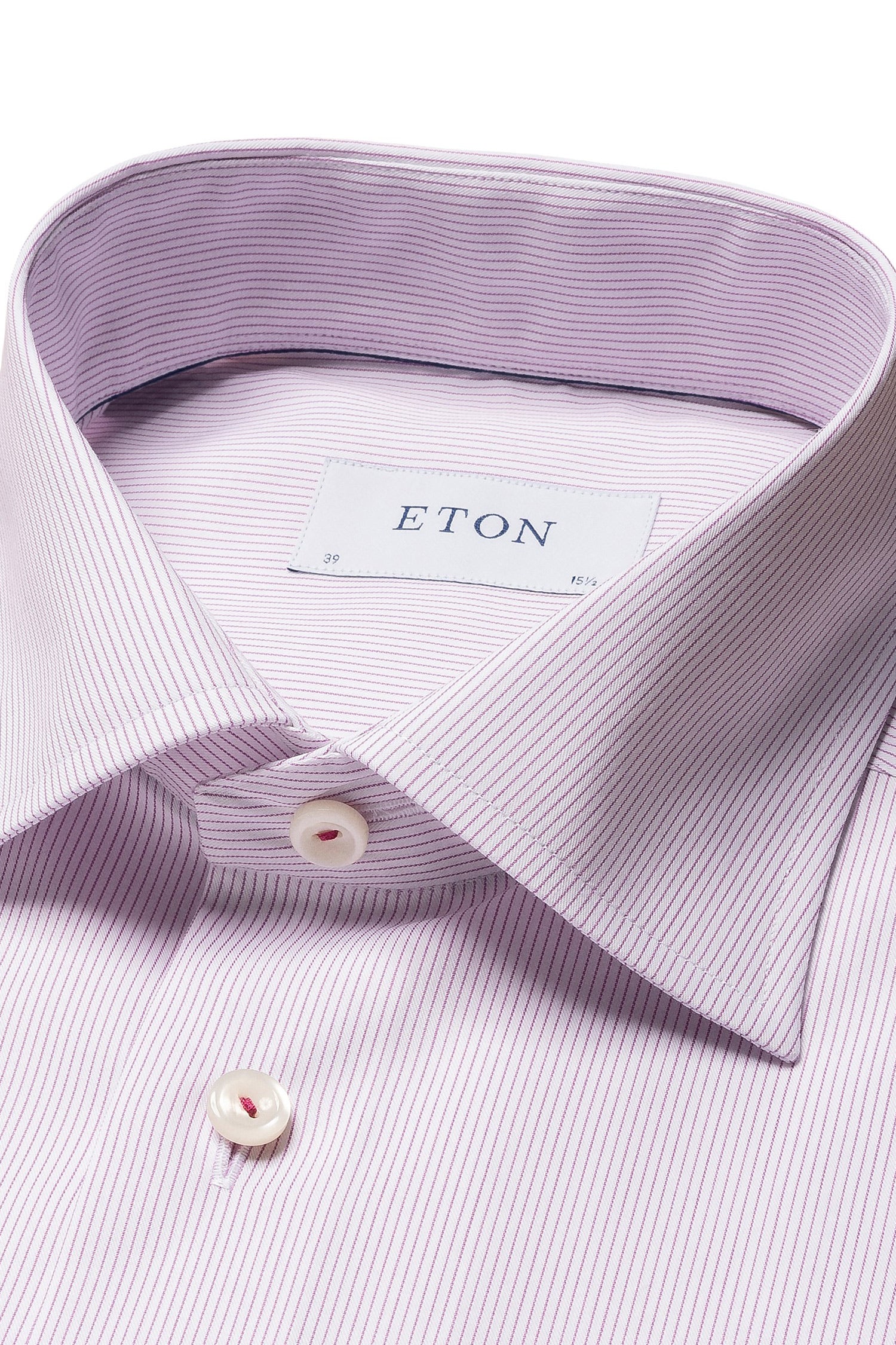 ETON | Fine Striped Shirt | Purple
