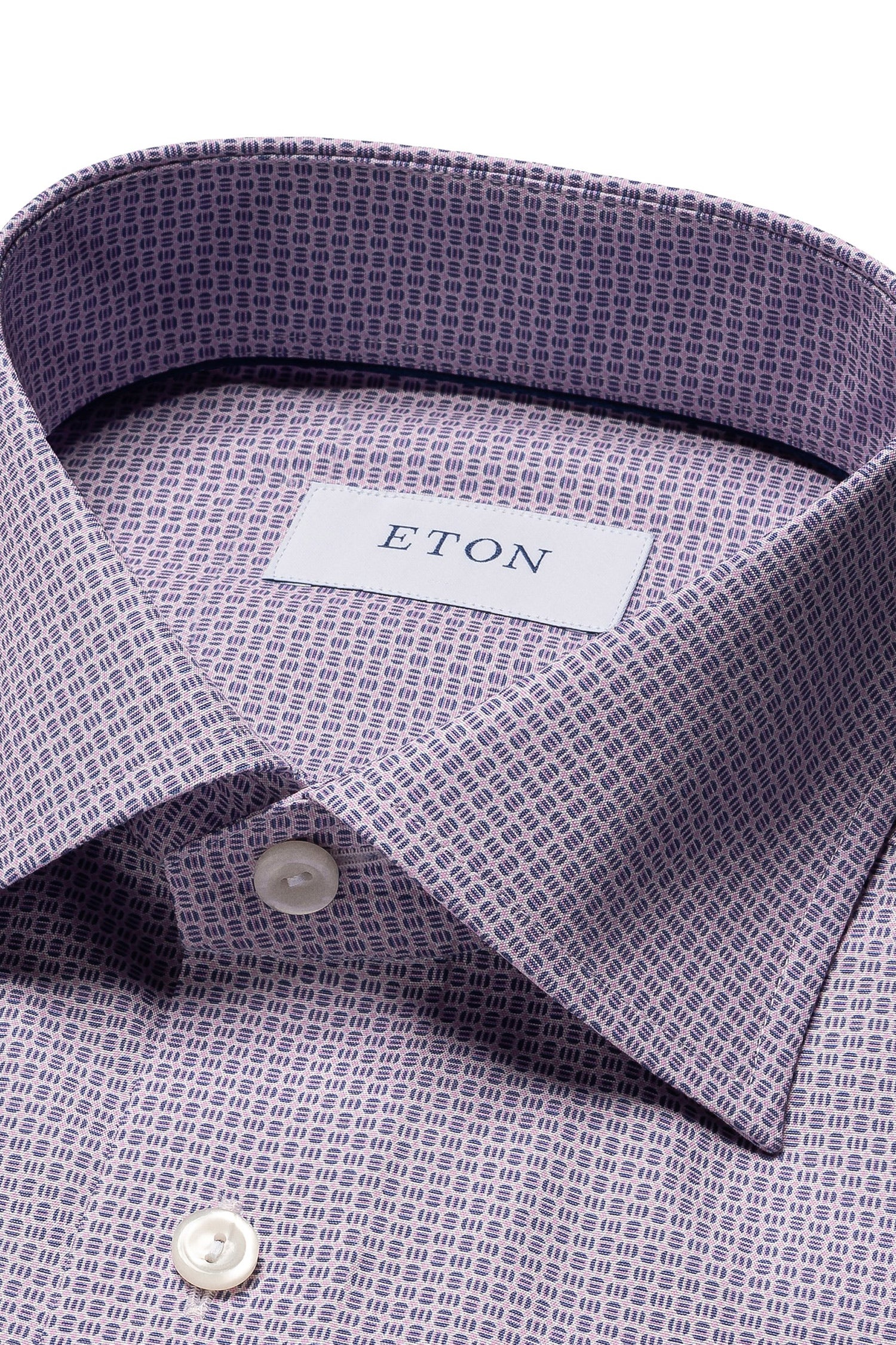 ETON | Tennis Ball Print Shirt | Pink