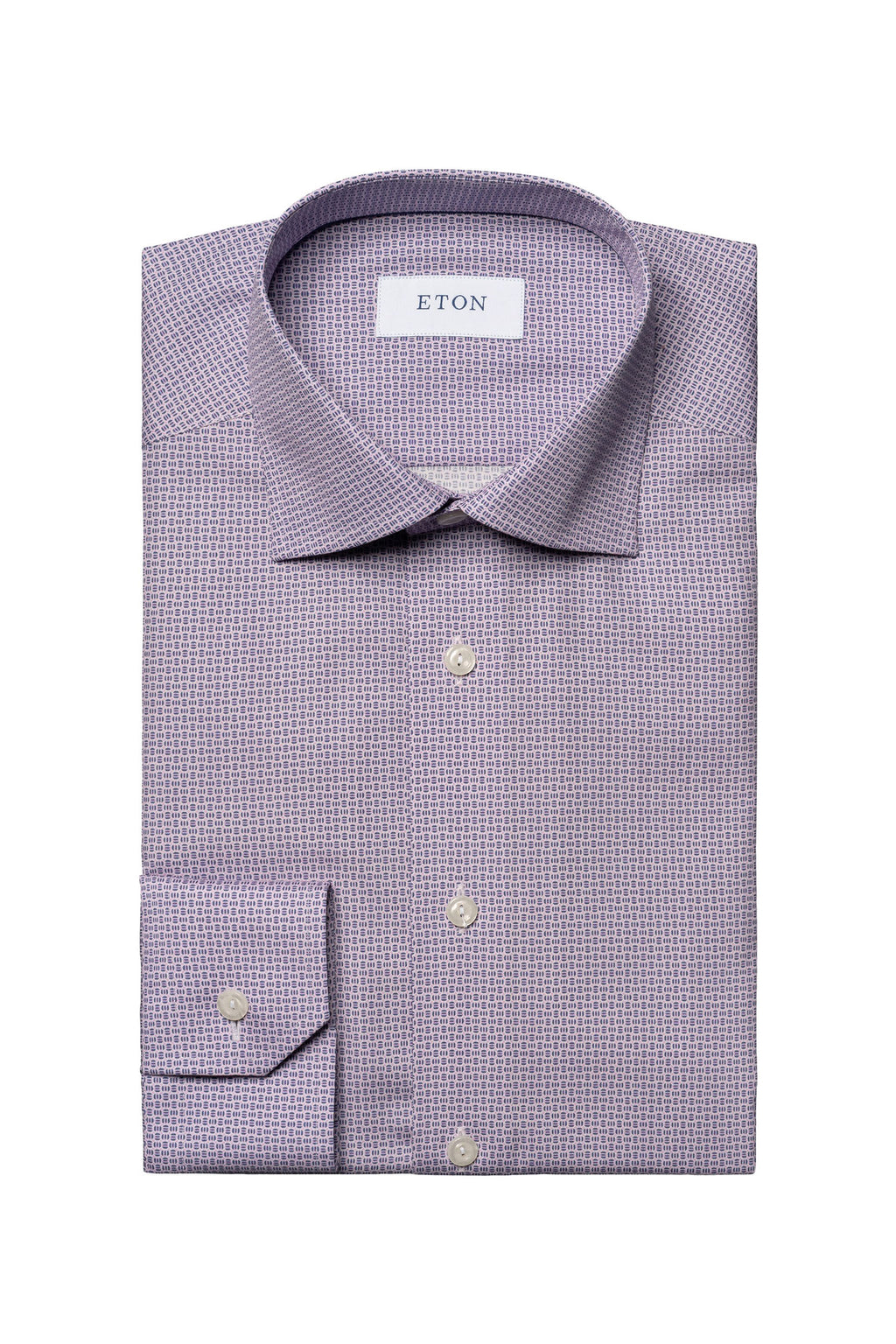 ETON | Tennis Ball Print Shirt | Pink