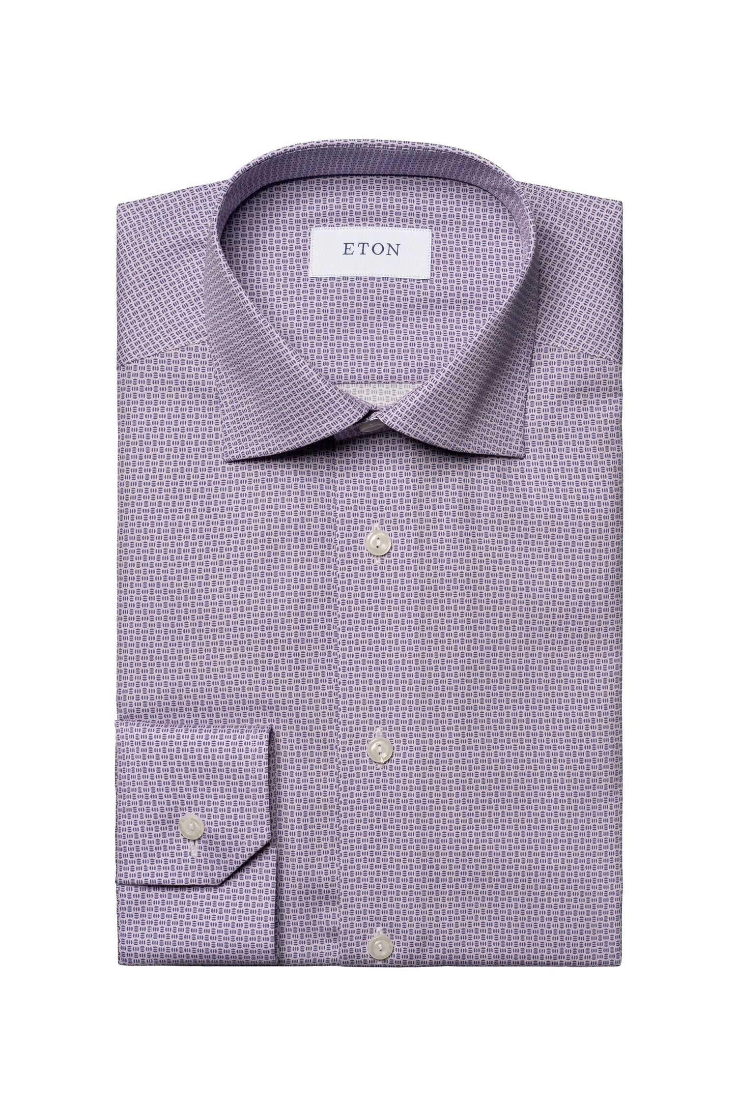 ETON | Tennis Ball Print Shirt | Pink