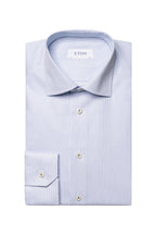 ETON | Fine Striped Shirt | Blue