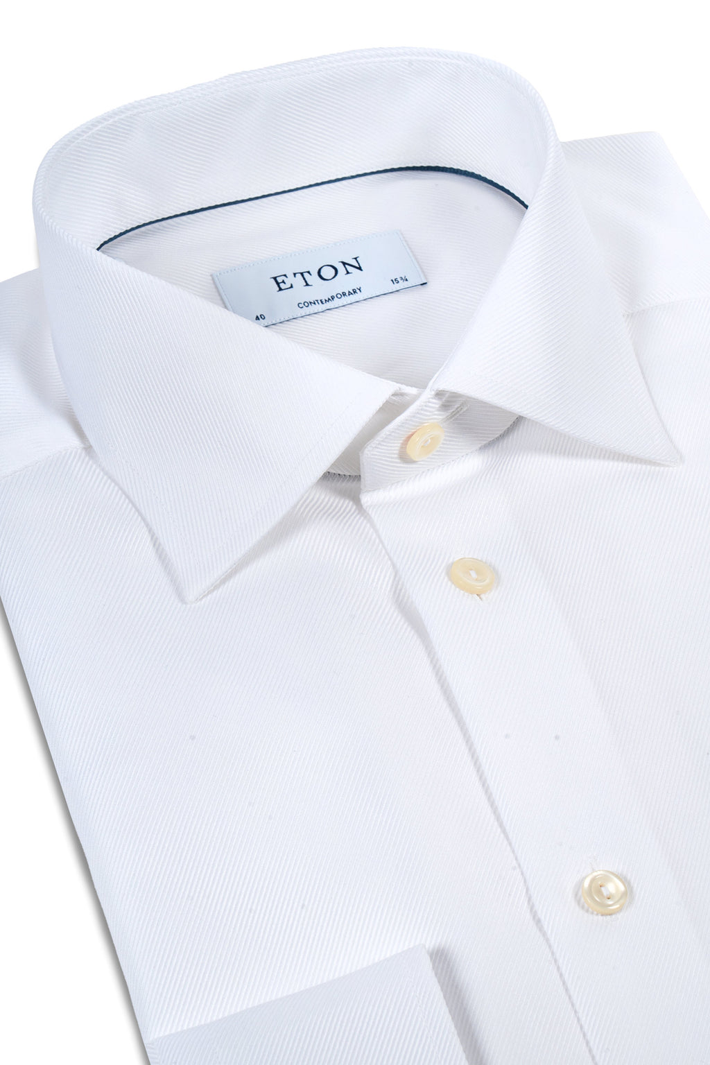 ETON | Twill Shirt Contemporary Fit | White