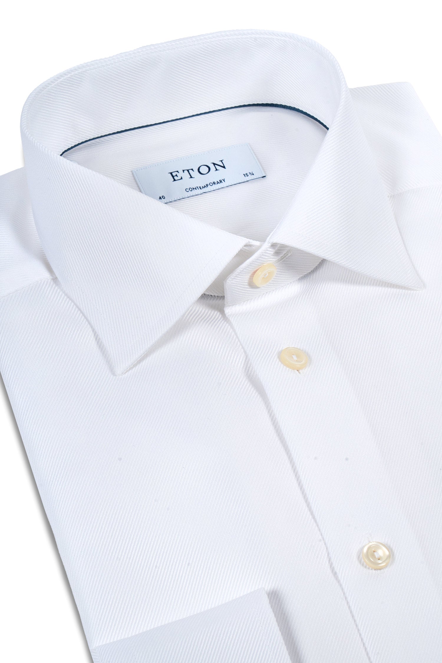 ETON | Twill Shirt Contemporary Fit | White