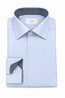 ETON | Inner Navy Geometric Pattern Shirt | Blue