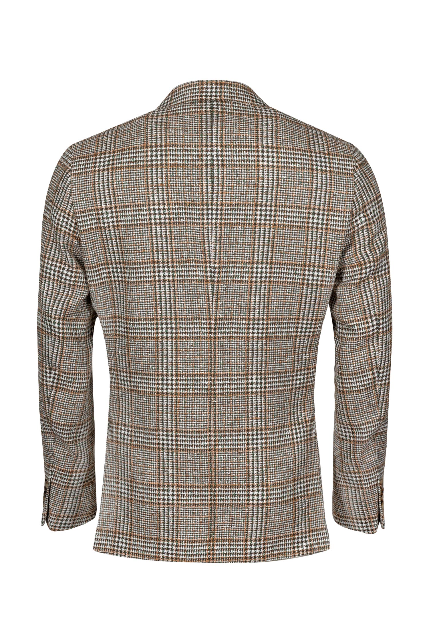 ETRO | Checked Jacket | Orange & Green