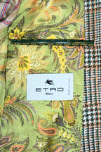 ETRO | Checked Jacket | Orange & Green