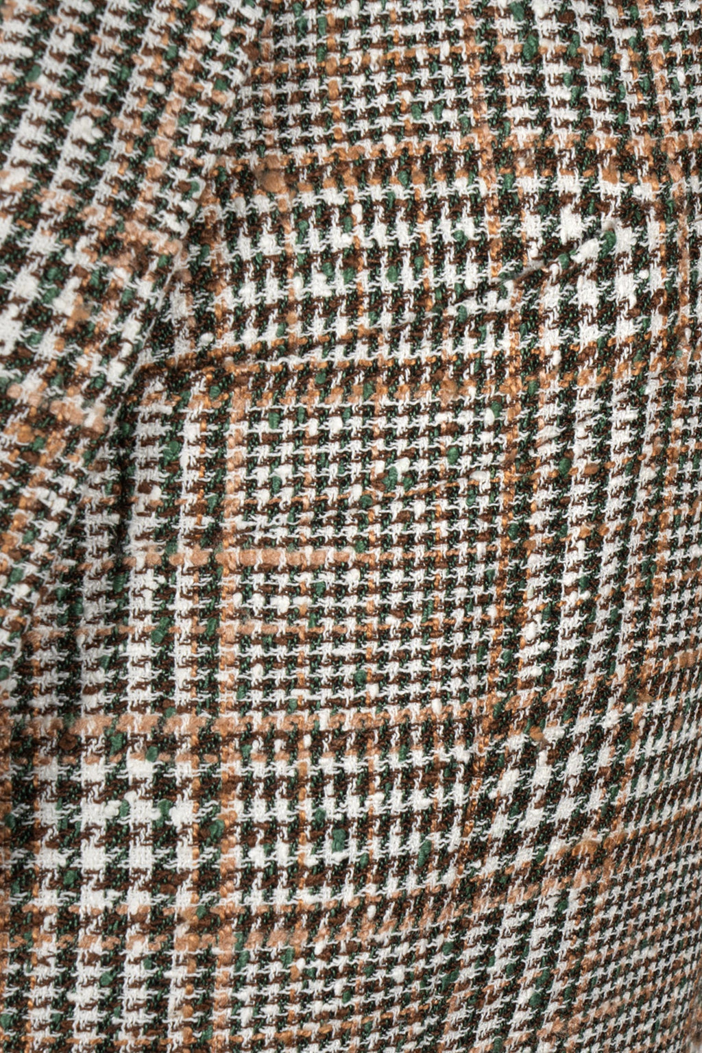 ETRO | Checked Jacket | Orange & Green