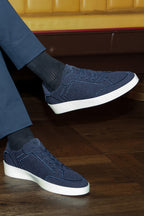 CANALI | Knitted Sneaker | Navy