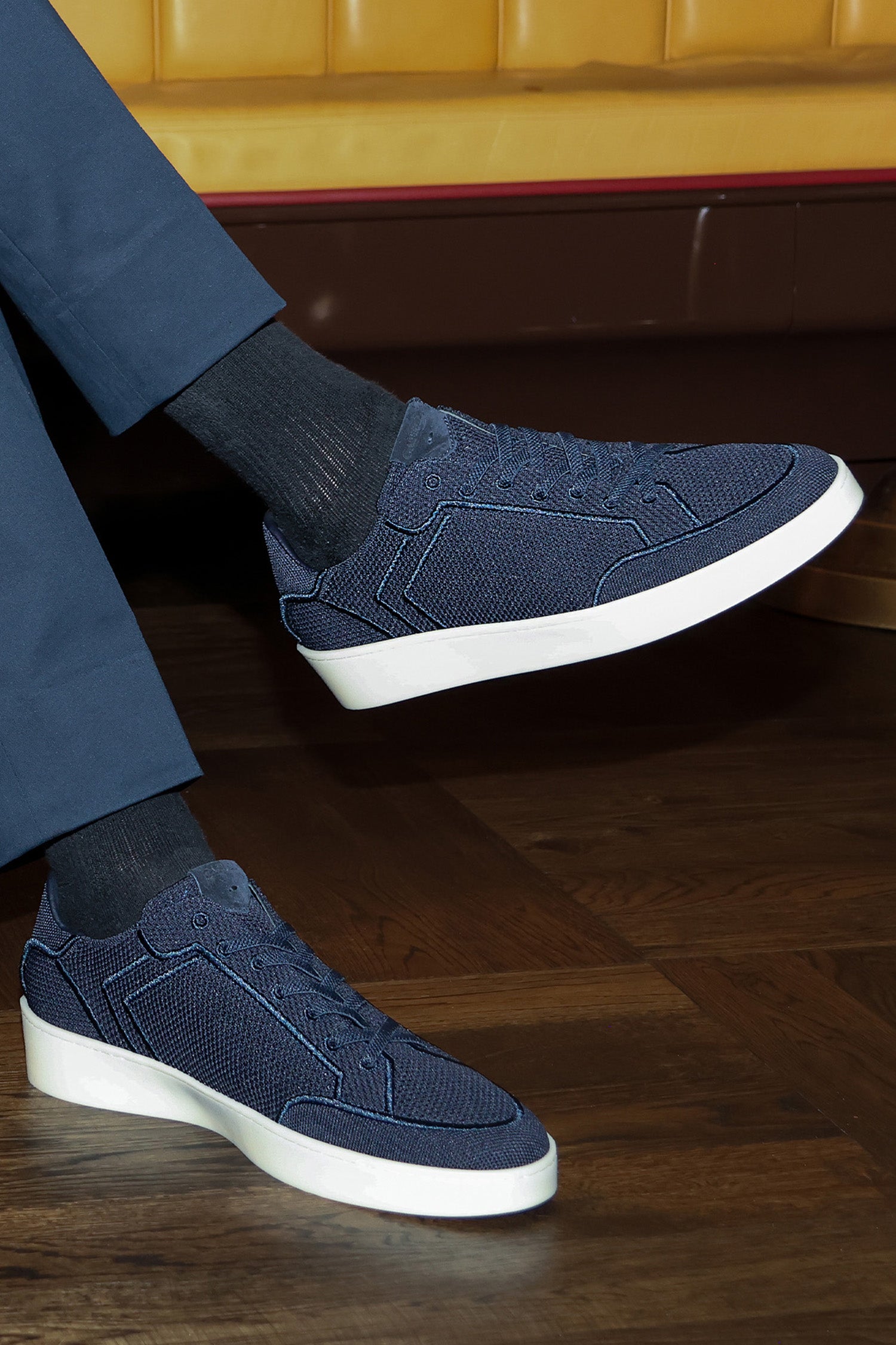 CANALI | Knitted Sneaker | Navy