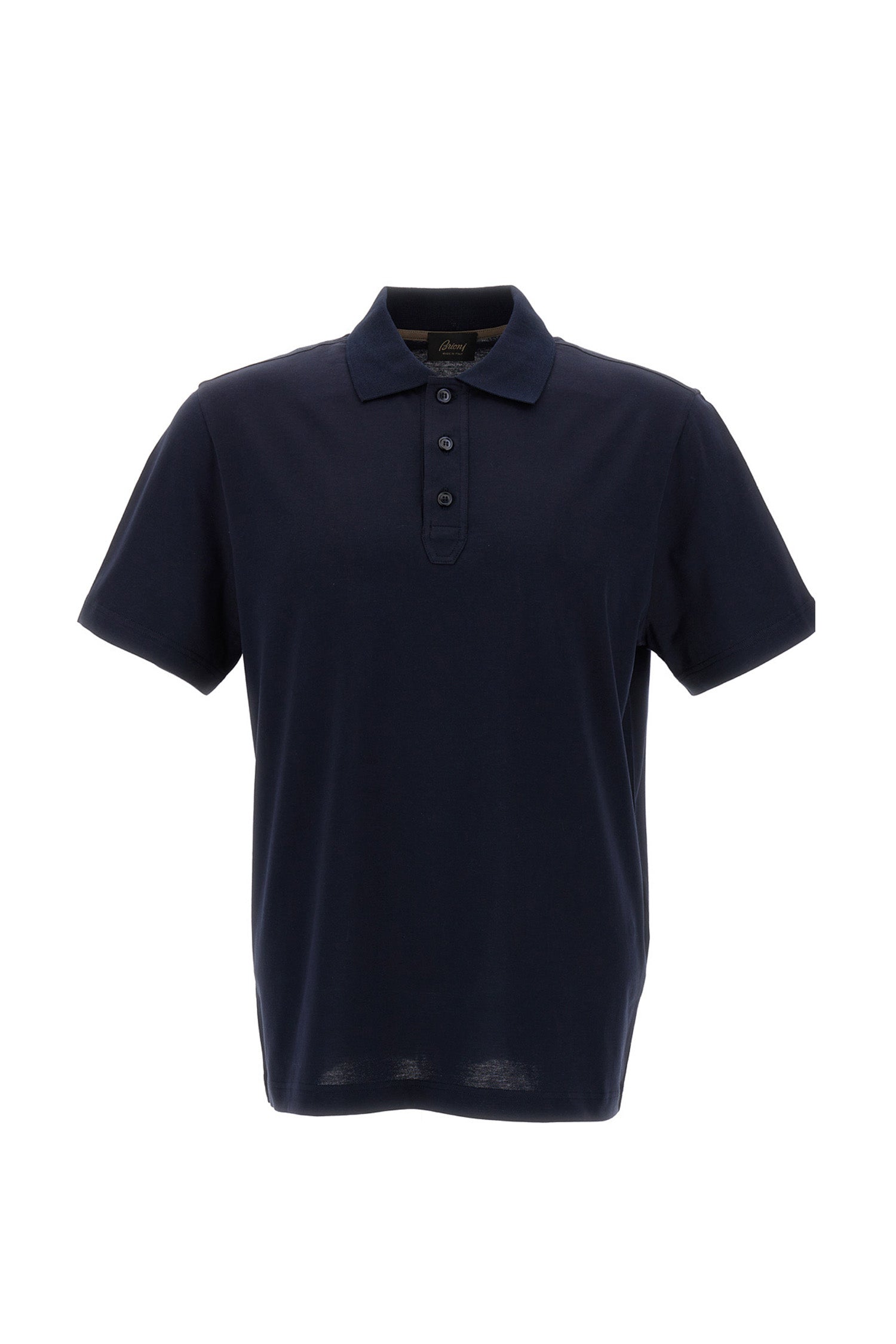 BRIONI | 3-Button Cotton Polo | Navy