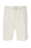 BRIONI | Linen & Cotton Shorts | White