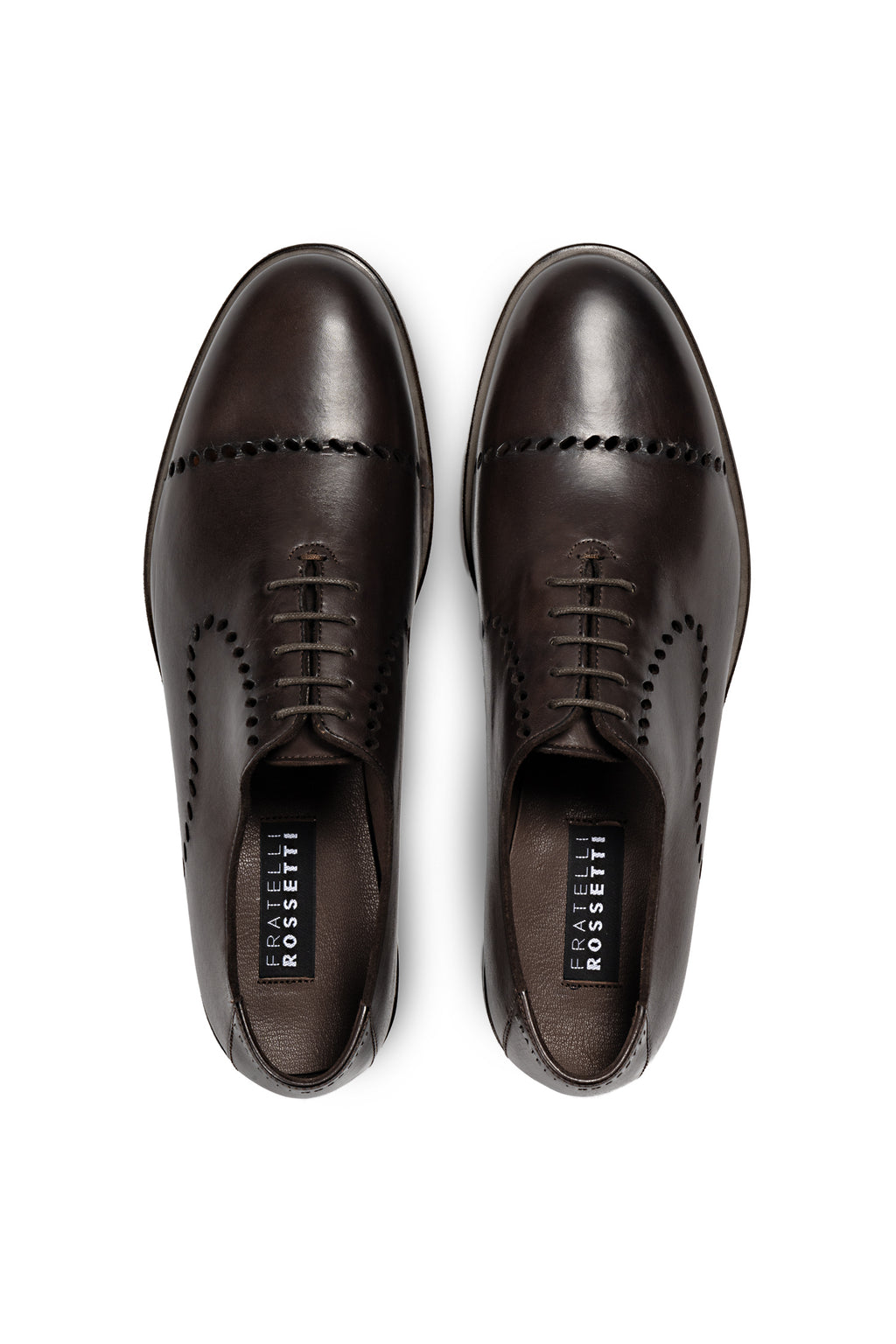 FRATELLI ROSSETTI | Brogue Lace-Up | Dark Brown