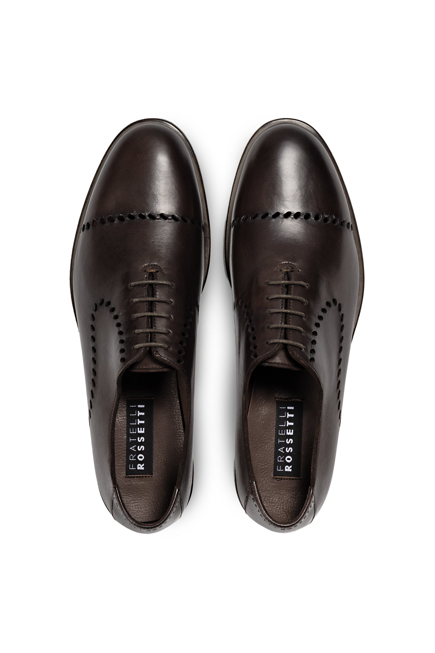 FRATELLI ROSSETTI | Brogue Lace-Up | Dark Brown