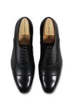 FRATELLI ROSSETTI | Smooth & Perforated Leather Lace Up | Black