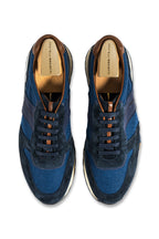 FRATELLI ROSSETTI | Suede & Canvas Sneaker | Dark Blue