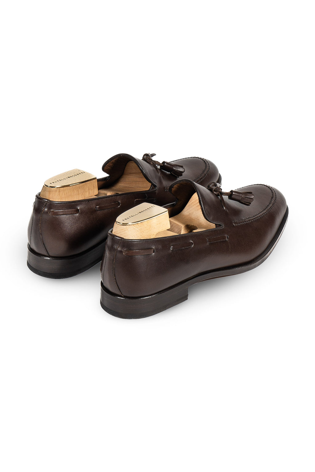 FRATELLI ROSSETTI | Leather Loafer With Tassel | Dark Brown